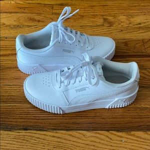 Puma Carina Leather Womens Casual Shoe